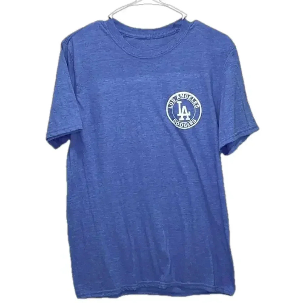 Los Angeles Dodgers short sleeved crew neck tshirt baseball tee small or medium